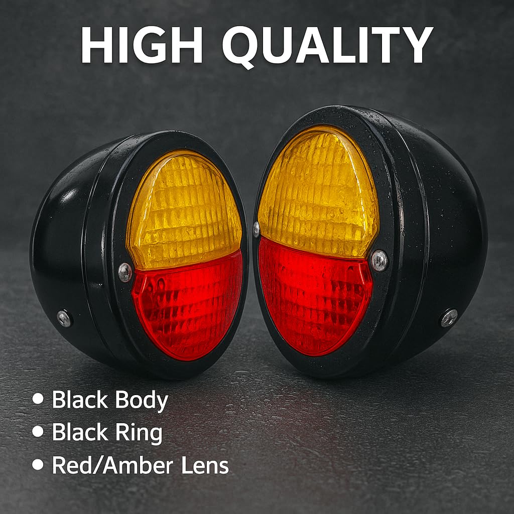 Amazon.co.jp: ビンテージリアストップインジケーターテールランプ